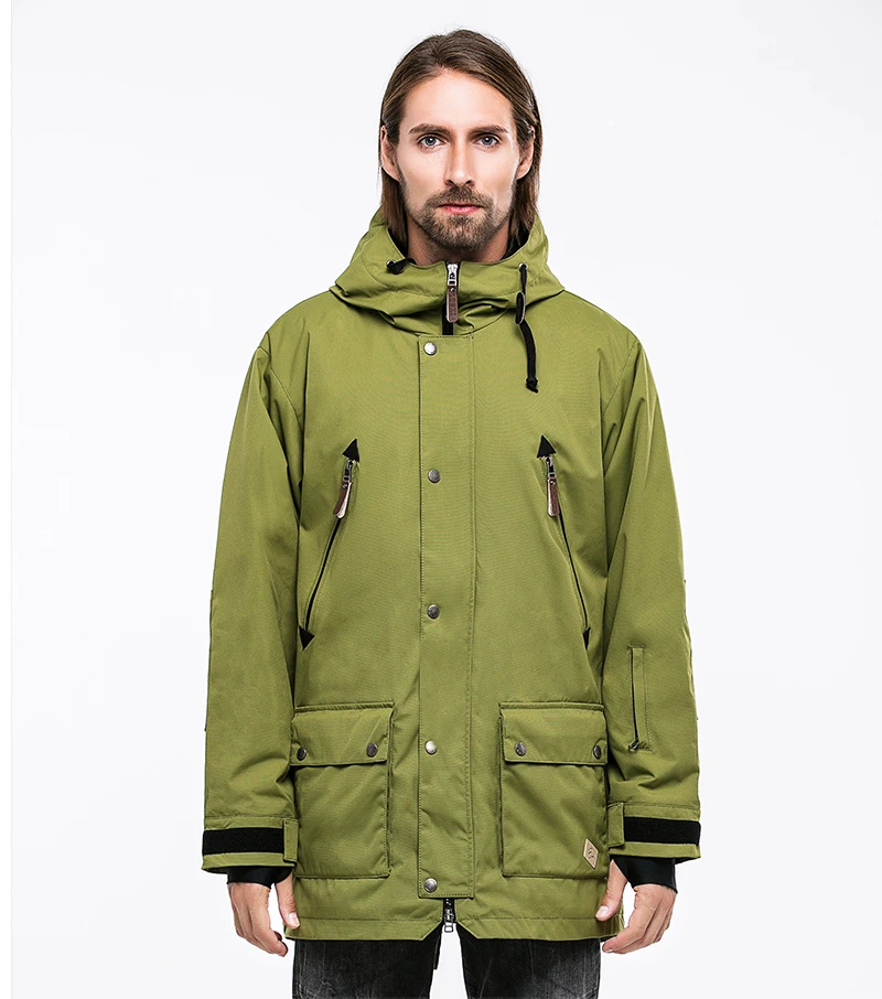 Лыжная куртка LDSKI парка для сноуборда водоотталкивающая толстовка тонкая