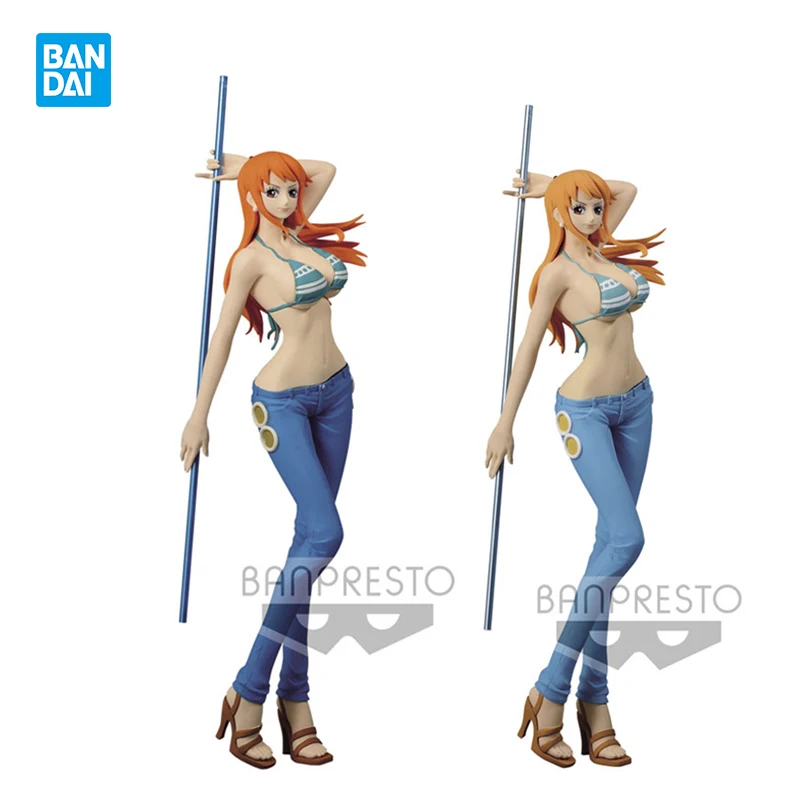 

26Cm Bandai Banpresto Glitter Glamours Anime Figure One Piece Nami Action Doll Model Decoration Gift Collectible Toys for Boys