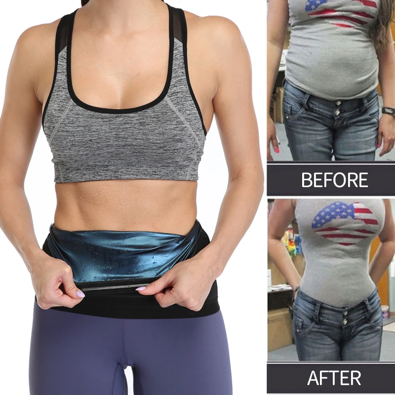 

Корсет утягивающий Женский, пояс для похудения и сжигания жира, триммер для тренировок, Формирующее фигуру, пояс для сауны, уменьшающий живо...