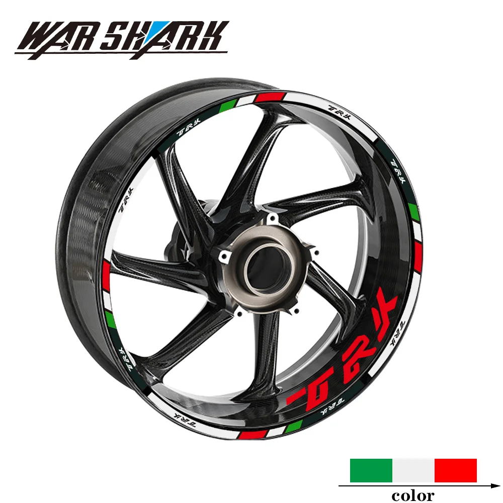 

TRK 502 Wheels Stickers Motorcycles Accessories Rim Decorative Decals Reflective Edge Protection Fit For Benelli TRK502C TRK251