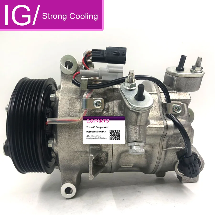 

Компрессор кондиционера PXC14 для Infiniti Q50 Q50 Hybrid Q60 926004GB0A 92600-4GB0A 97588 98588 92600 4GB0A