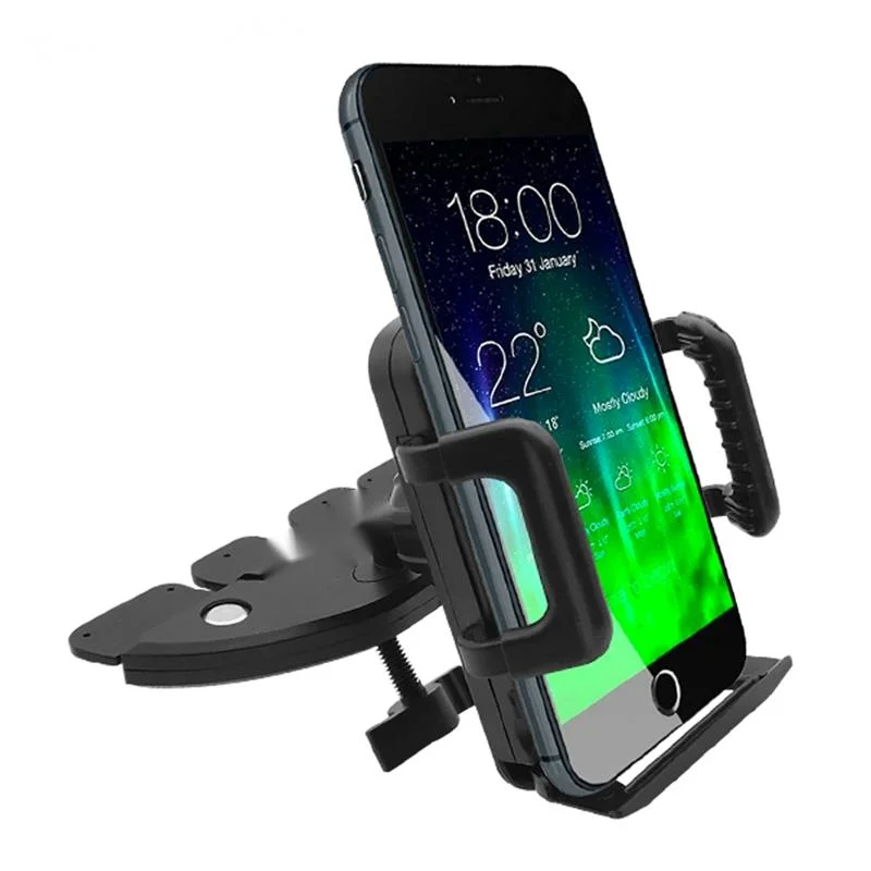 

Universal Car CD Slot Phone Mount Holder Stand Cradle for Mobile Phone Cell Phone For iphone6s 7 For LG G5 For samsung Galaxy S7