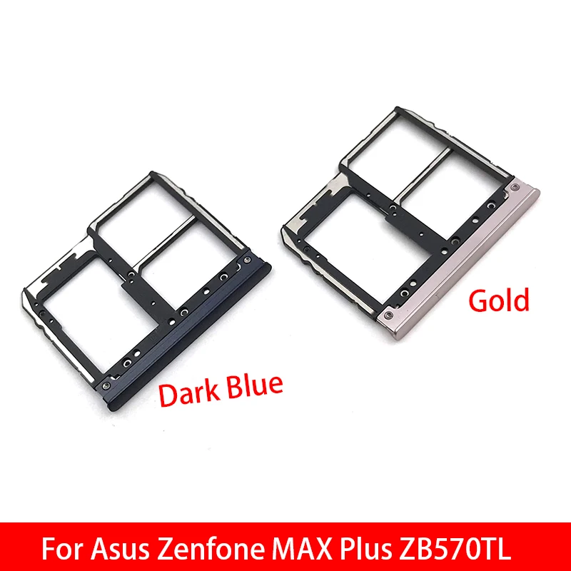 Новинка для Asus Zenfone MAX Plus ZB570TL адаптер Sim карты слот SIM держатель лоток золотой