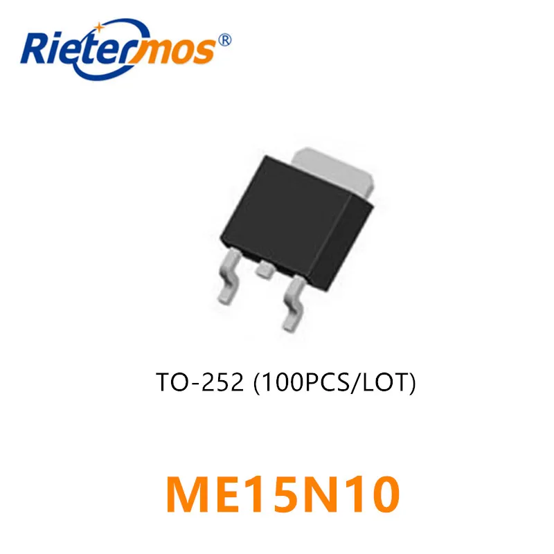

100PCS N-CHANNEL 100V ME15N10-G ME15N10 15N10 TO252 MOSFET HIGH QUALITY