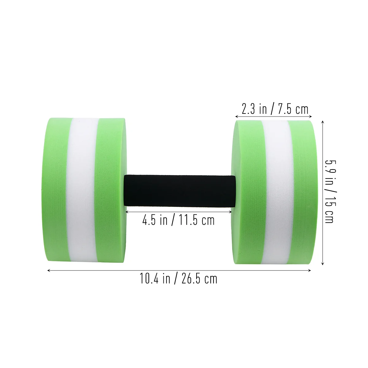 Aquatic Exercise Dumbell EVA Water Barbell Hand Bar For Resistance Aerobics (Purple Only 1pc) | Спорт и развлечения
