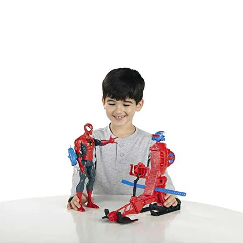 Набор игрушек Marvel Legends 30 см Человек паук серия Titan Hero вертолет фигурка 11 8 дюйма