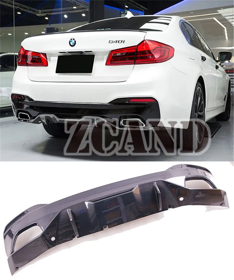1 пара диффузор для заднего бампера BMW G30 G31 G32 5 Series M sport 2017up|Обвесы| |