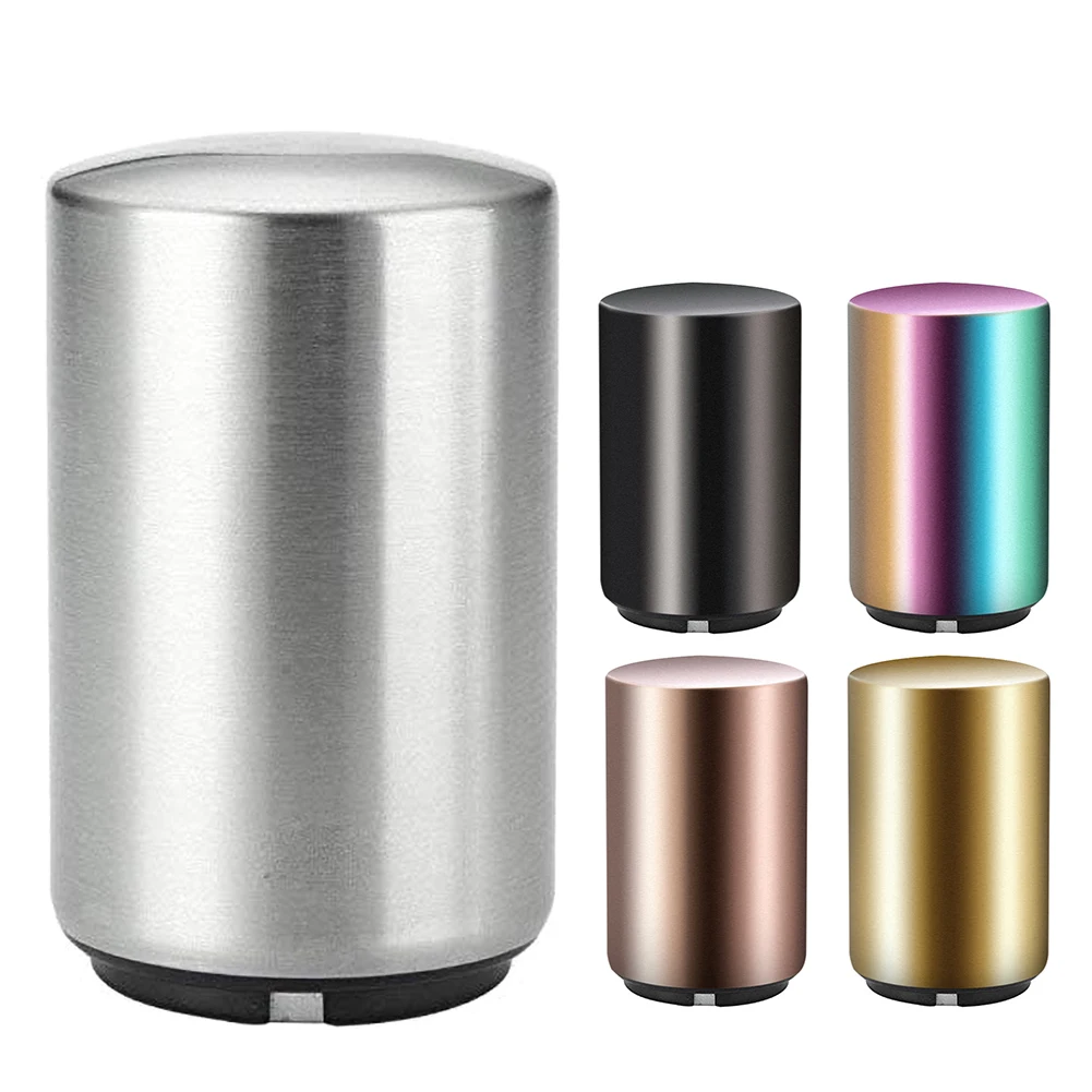 

Automatic Beer Bottle Opener,Magnet Beer Opener,Stainless Steel Push Down Opener Wine Beer Soda Cap Opener Kitchen Accessories