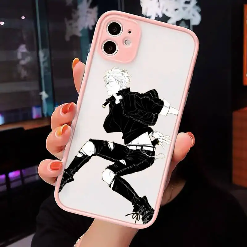 

Banana Fish Anime luxury Phone Cases shell matte transparent For iphone 7 8 11 12 plus mini x xs xr pro max cover