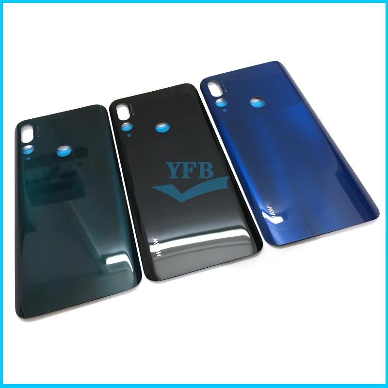 Задняя крышка, чехол для батареи, задняя крышка корпуса для huawei Y9 Prime, задняя крышка для батареи, задняя крышка для двери