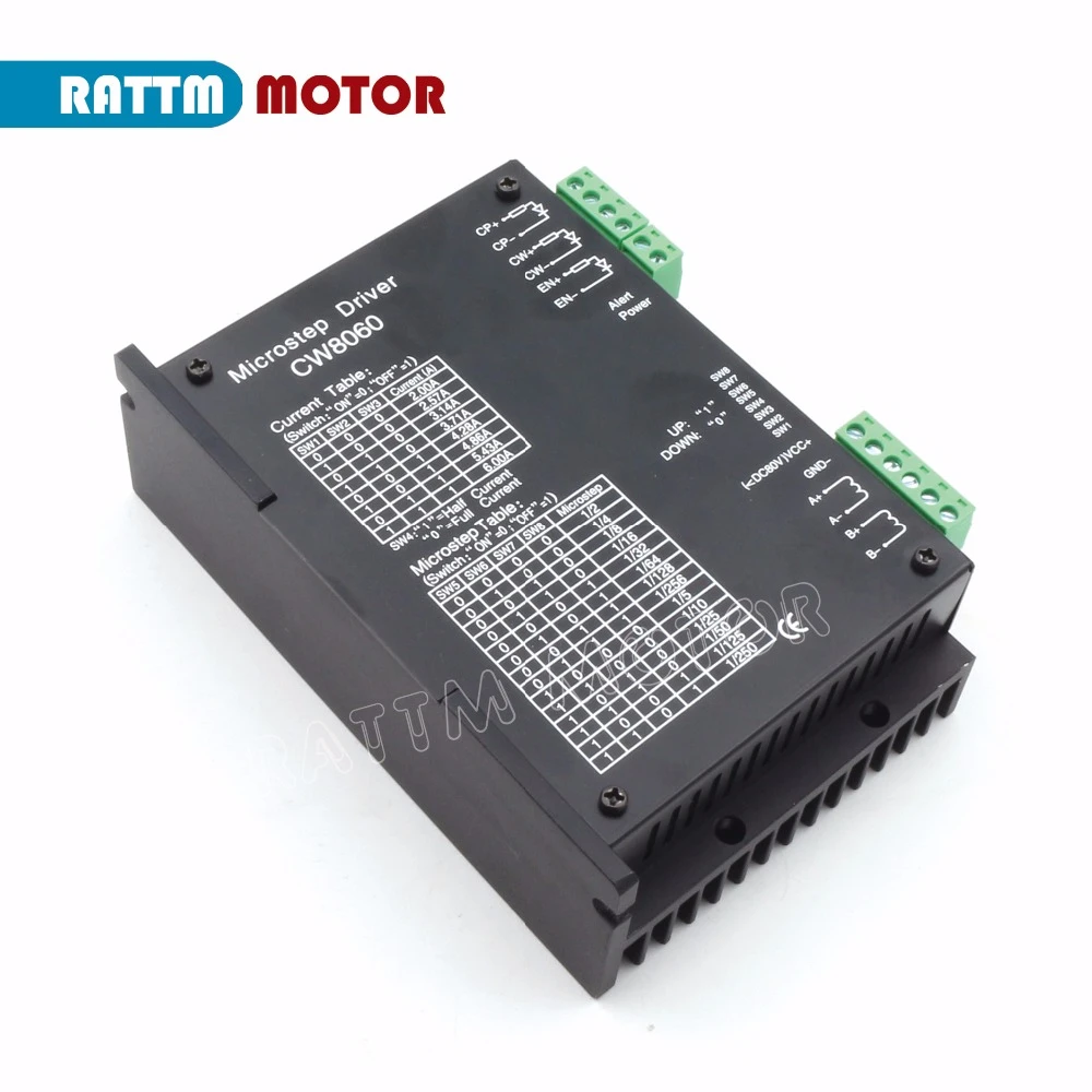 Высокое качество! 1 Ось Nema 34 шаговый двигатель с двойным валом 1230oz in/5.0A /116mm & CW8060