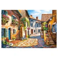 needlework diy cross stitch sets 11ct embroidery kits 100 accurate printed canvas patterns counted mediterranean scenery gift
