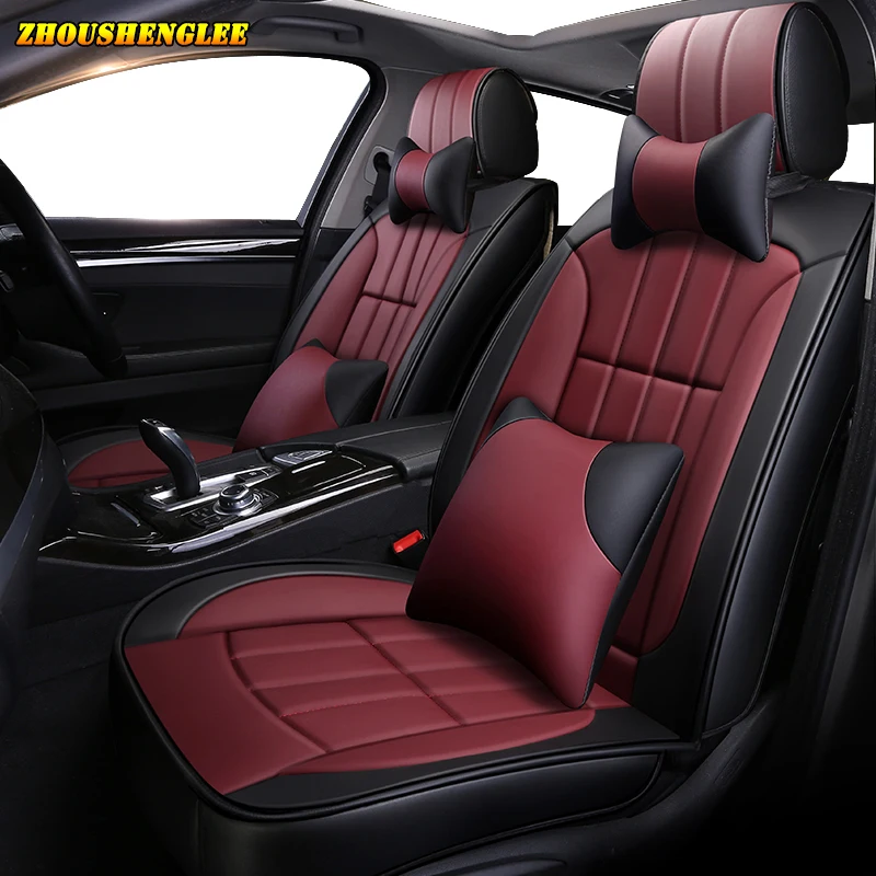 Новинка роскошный кожаный чехол для автомобильного сиденья volkswagen gol vw polo passat golf