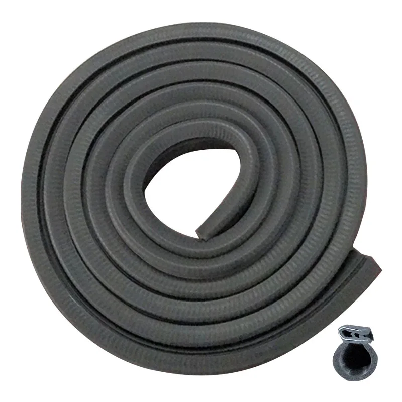 

4m Rubber Car Door Seal Weatherstrip Car Body Mounted Front Left or Right