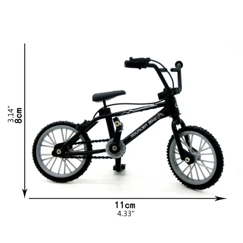 

Mini Alloy Finger Bicycle Sport Bike Fingerboard DIY Creative Game Skateboard 23GD