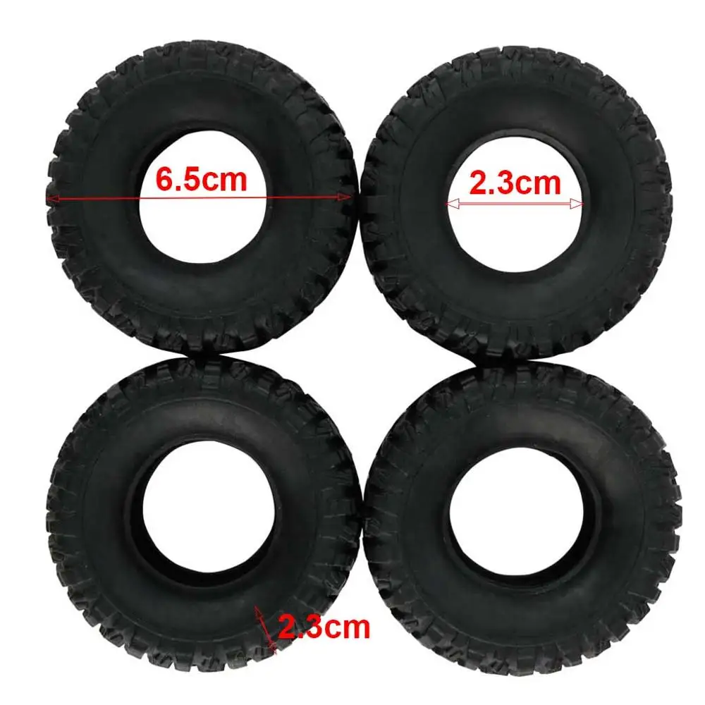 

4pcs Upgrade Tires for WPL B-1 B-14 B-24 B24 C14 C-14 1/16 RC Car Spare Parts