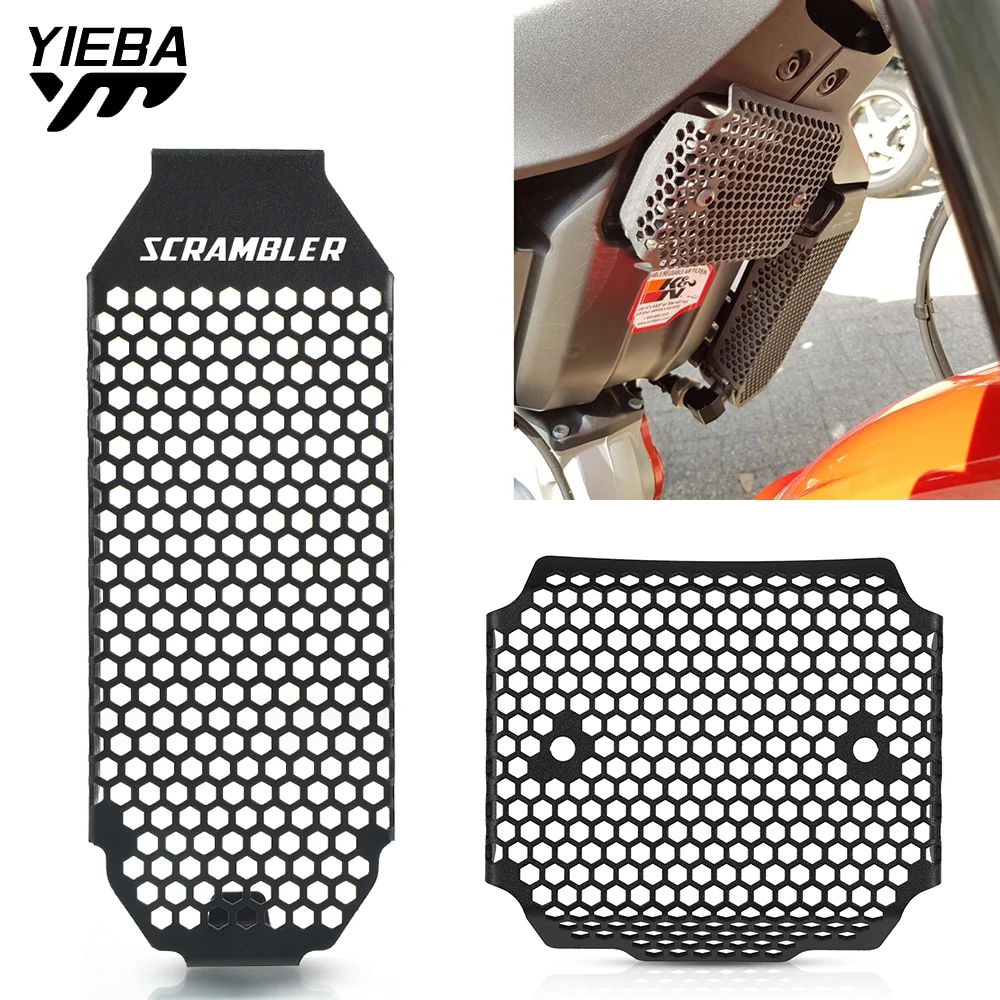 

Плоский трекер для Ducati Scrambler Desert Sled 2017 2018 Pro 2016 Classic 15-18, масляный охладитель, защита, выпрямитель, защитная крышка