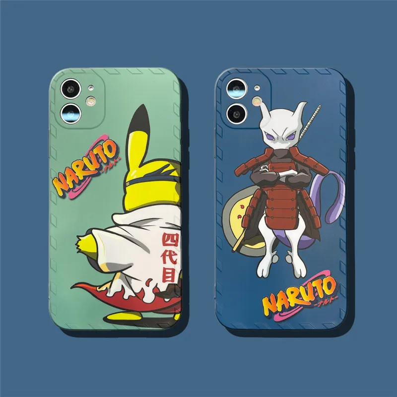 Pokemon suitable for IPHON 12 PRO MAX CASE TOY silicone cartoon trendy protective shell TaKaRa Tomy