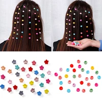 2021 new women girls colorful small hair ornament clips headband hairpins sweet hair styles ponytail holder hair accessories set