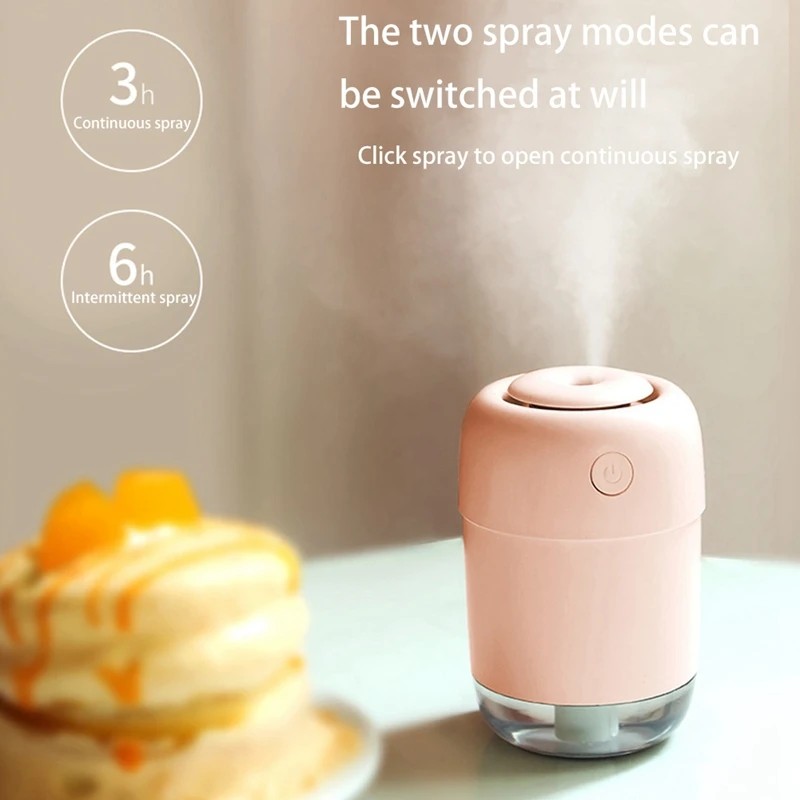 

Hot Essential Oil Diffuser Ultrasonic Humidifier with Led Light Usb Fan Aromatherapy Fogger for Office Home Car