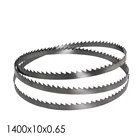 1 шт. 1400 мм полотно ленточной пилы 1400x10x0,65 мм TPI 6 Деревообрабатывающие инструменты аксессуары для ленточной пилы Scheppach Draper Fox Workzone
