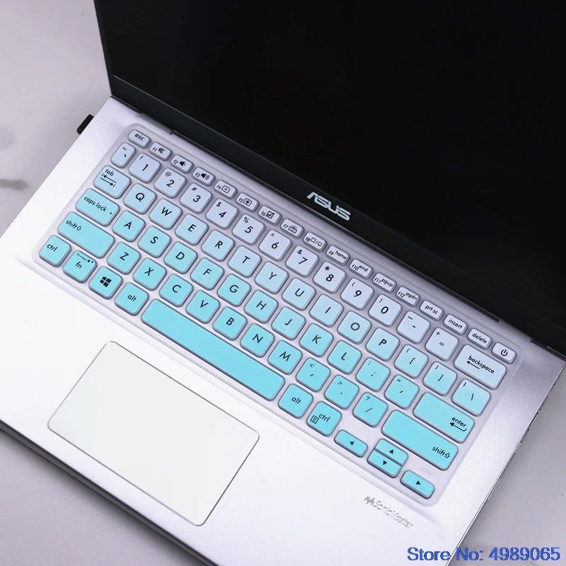 Силиконовый чехол для клавиатуры ноутбука ASUS VivoBook 14 M409DA M409D M409B M409BA M409 M 409 DA FJ FB