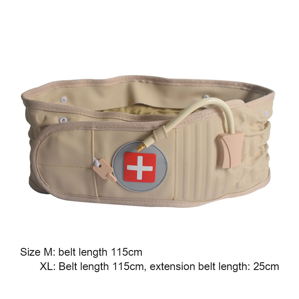 Поясничный ремень для поддержки спины Надувное устройство сцепления пояс с