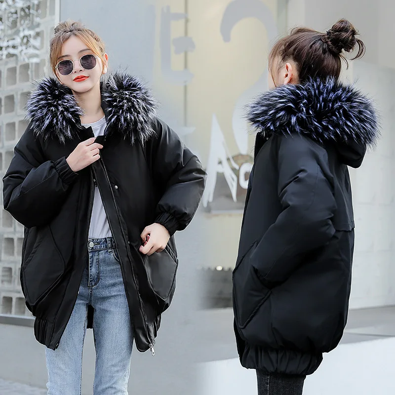 Winter Jacket Clothing for Women Korean Version Cotton Female Loose Thin Thicken