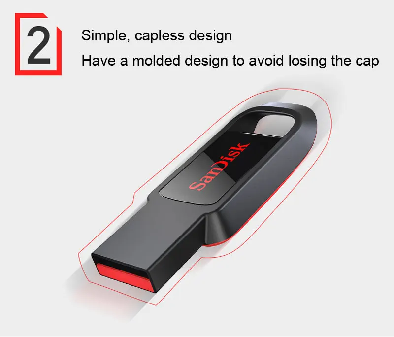 Флеш-накопитель SanDisk USB 128 ГБ/64 Гб/32 ГБ/16 ГБ, флеш-накопитель, флешка, флеш-диск USB 2,0, карта памяти, usb диск, usb-флешка