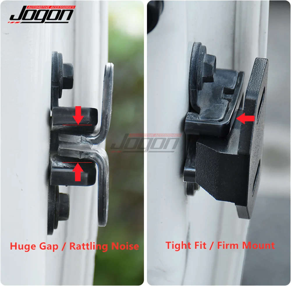 

Car Exterior Modification Tailgate Lock Limiting Stopper Solve Abnormal Noise For Toyota Land Cruiser Prado FJ120 FJ150 2003+