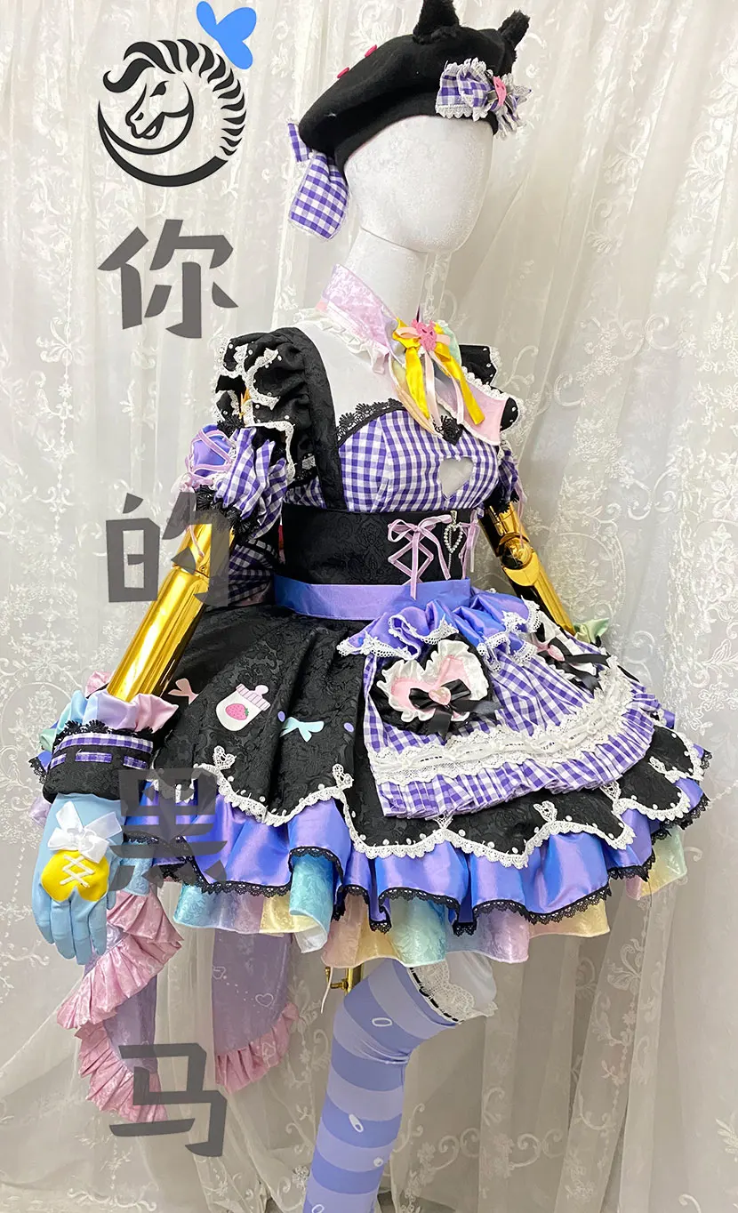 The Anime アイドルマスター THE IDOLM@STER cos Yumemi Riamu cosplay costume suit customized  2021 New