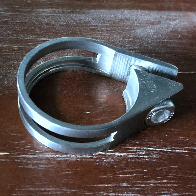 Зажим для сидения велосипеда винты из титанового сплава зажим сиденья горного |