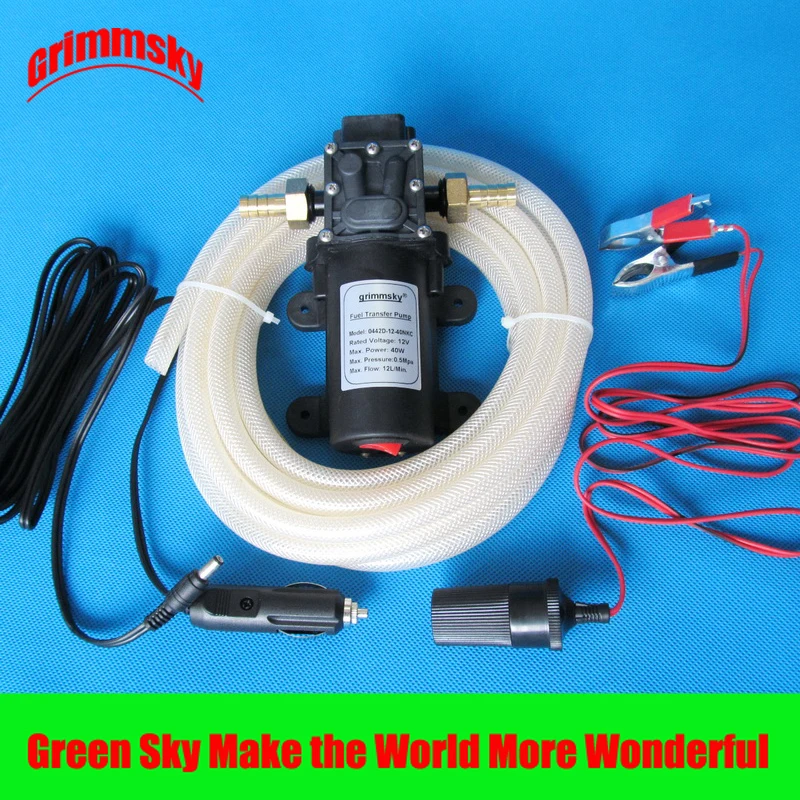 

Макс. 12 л/мин. Электрический топливный насос с большим расходом, постоянный ток, 40 Вт, комплекты для установки на автомобиле, 12 В