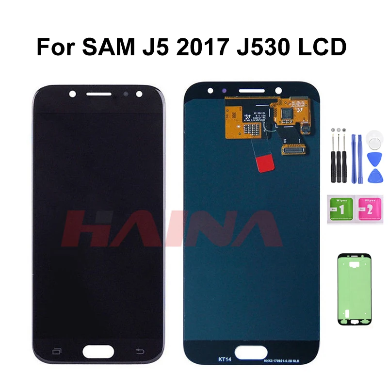 J530 ЖК дисплей для SAMSUNG Galaxy J5 Pro 2017 J530F SM с сенсорным экраном дигитайзер +