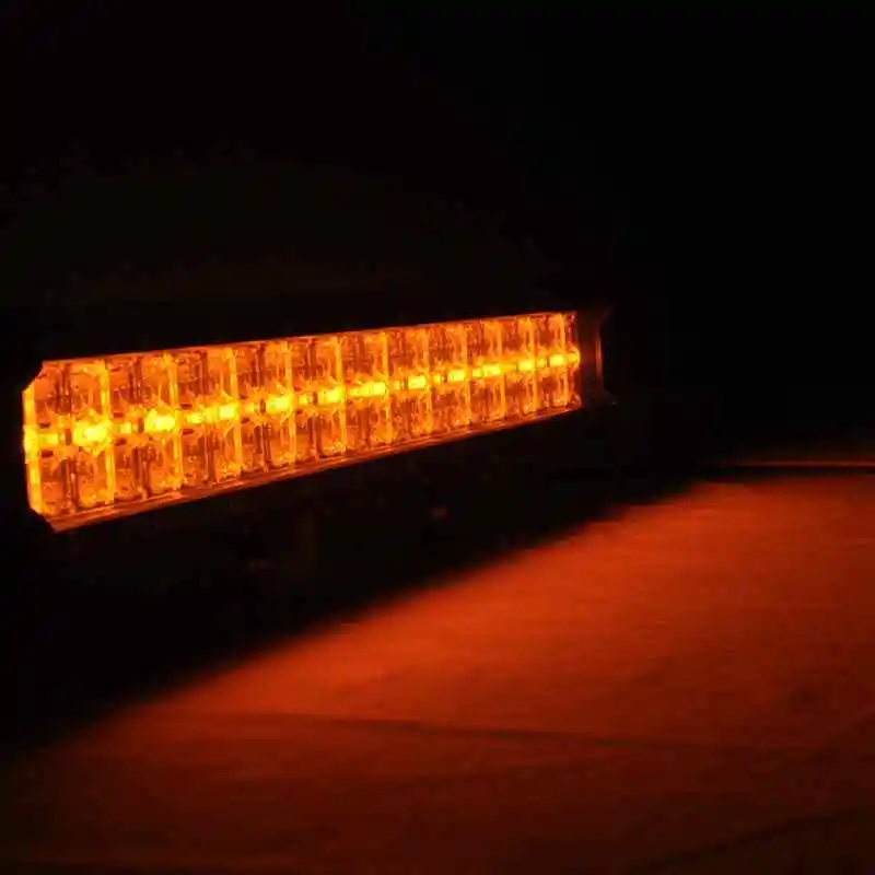 VISORAK Янтарный положение светильник внедорожный светодиодный бар 12 18 23 28 &quotInch SUV