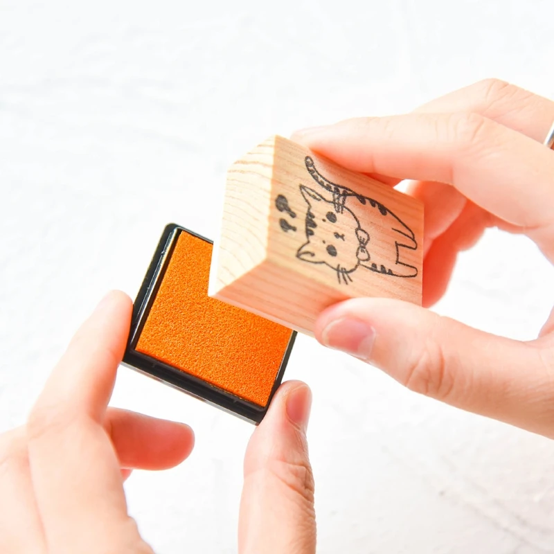 Чернила для рукоделия 20 цветов мерный пигмент скрапбукинг набор чернильных