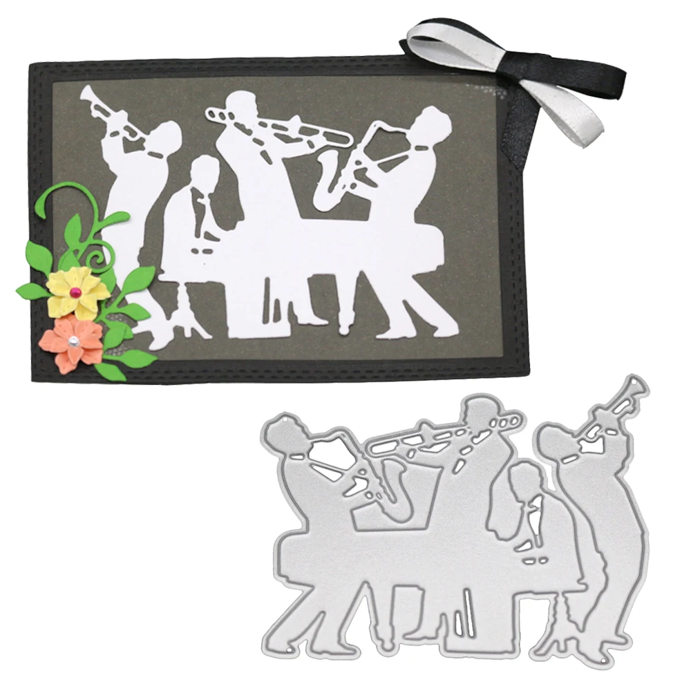 Металлические штампы сделай сам трафареты музыкальная команда скрапбукинг