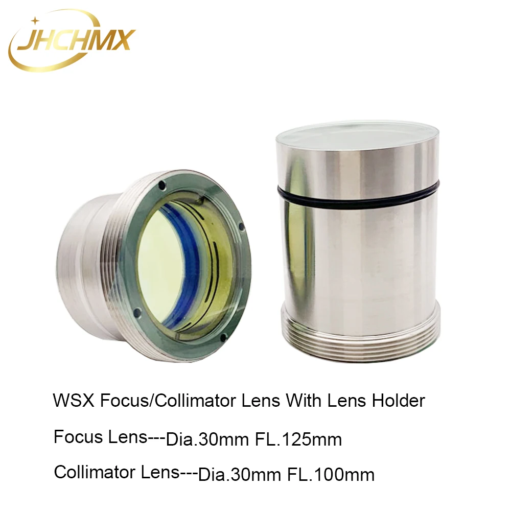 JHCHMX WSX волоконный лазер коллиматор/фокусный объектив D30 F100/125 мм с держателем