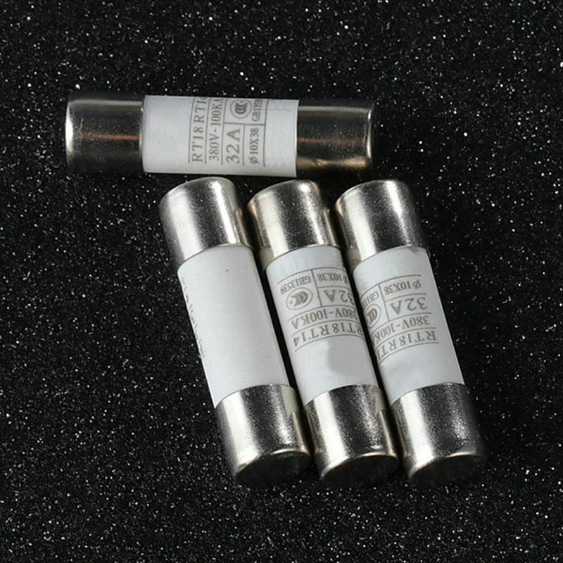 10 шт. керамический предохранитель R015 10x38 мм 380 В 1A 2A 3A 4A 5A 6A 10A 16A 20A 25A 32A |