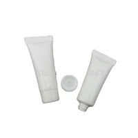 5ml soft or mildy wash or butter or handcream tube with silver lid can used for eye cream container