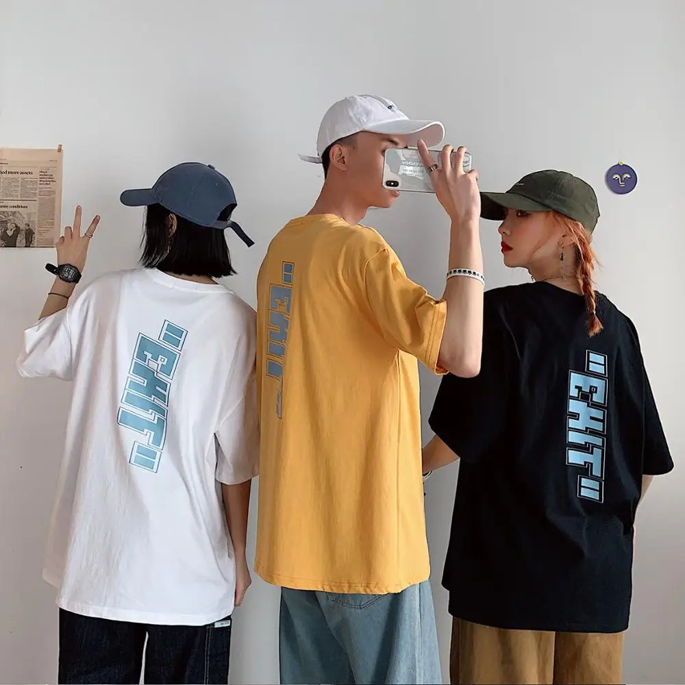 Мужская футболка SingleRoad летняя хлопковая Футболка большого размера в стиле