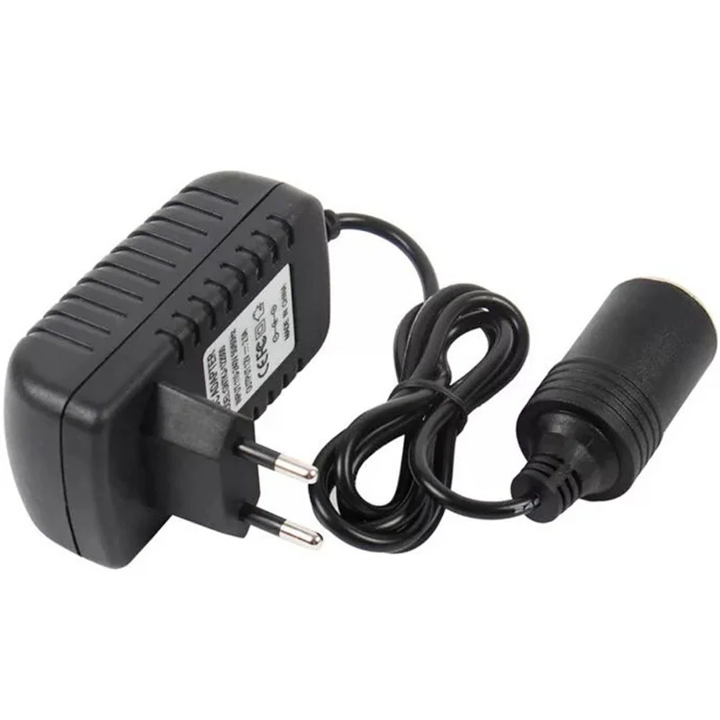 

12V 2A Car Cigarette Lighter Power US/EU/UK Regulations Supply Power Adapter Charger Auto Home Power Converter