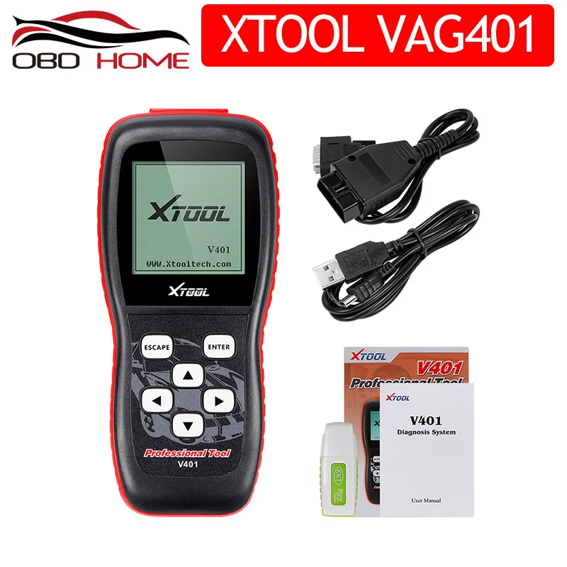 Оригинальный считыватель кодов XTOOL для VAG401 сканер OBD2 автомобильный