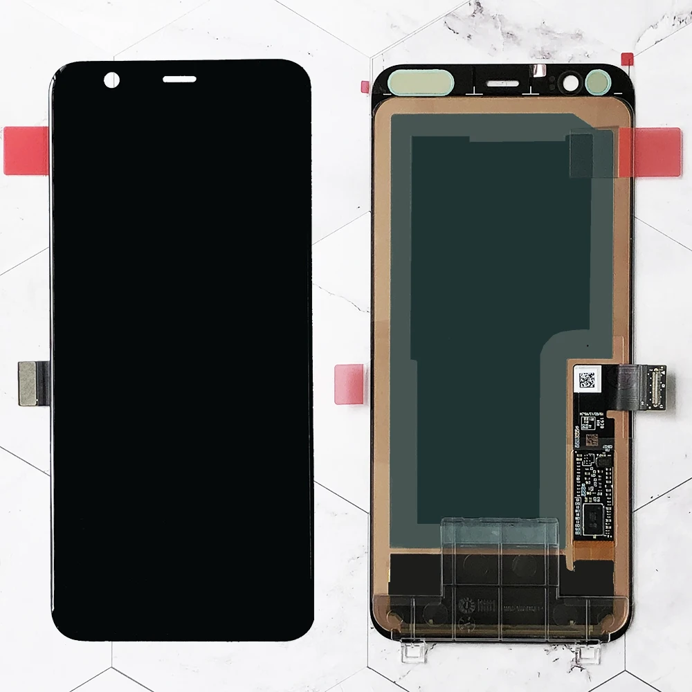 Дисплей для Google Pixel 4 AMOLED ЖК-дисплей кодирующий преобразователь сенсорного экрана