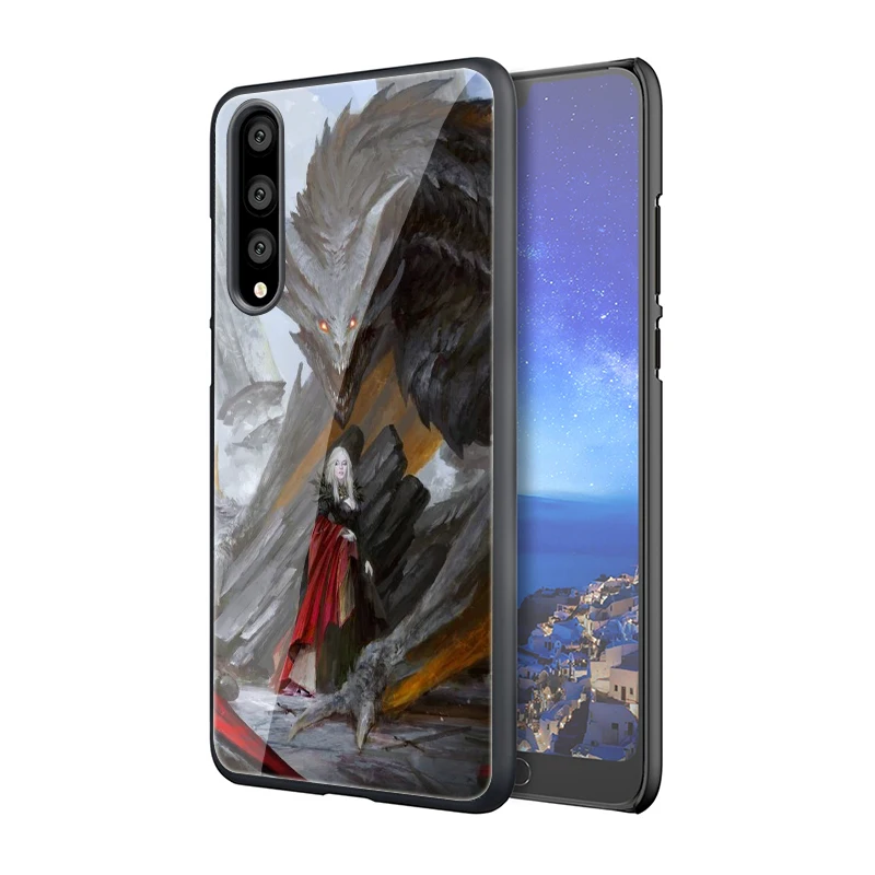 EWAU «Игры престолов» Dracarys телефон из закаленного стекла чехол для Huawei P10 P20 P30 mate 20 Lite pro P Smart Y6 Y9 Honor 8X9 10