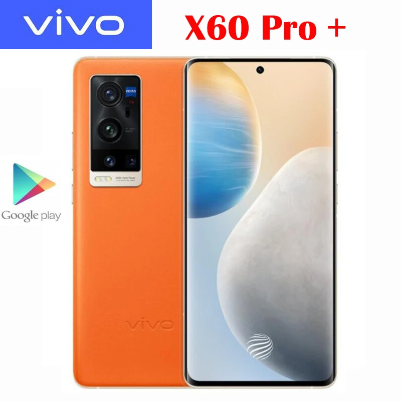 Новый Официальный Оригинал VIVO X60 Pro + плюс 5G Смартфон Snapdragon 888 6 56 дюймов AMOLED 55 Вт