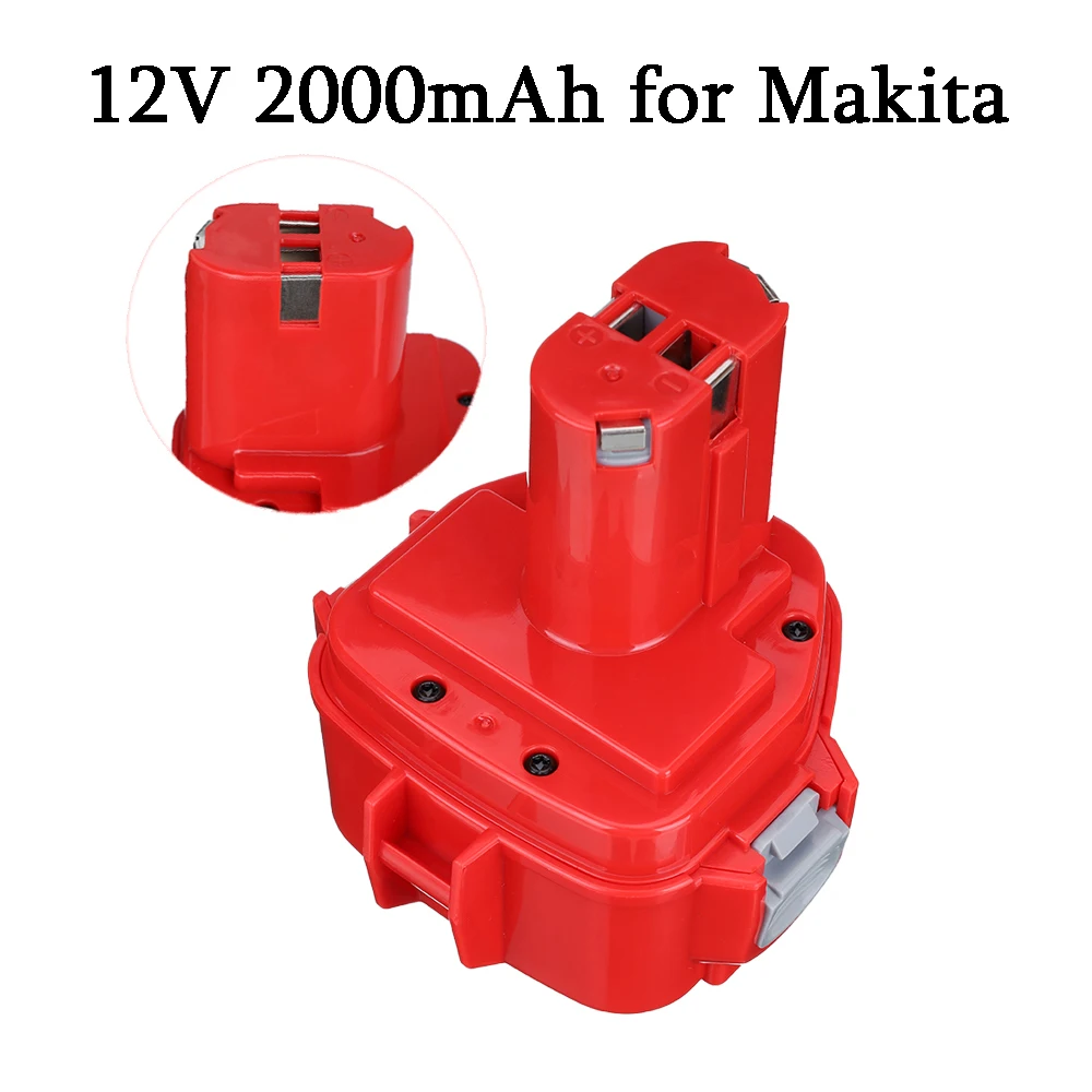 

Power Tools Battery For Makita 12V 2.0Ah 2000mAh NiCD Rechargeable batteries for PA12 1220 1222 1235 1233S 1233SB 1235A 6271D