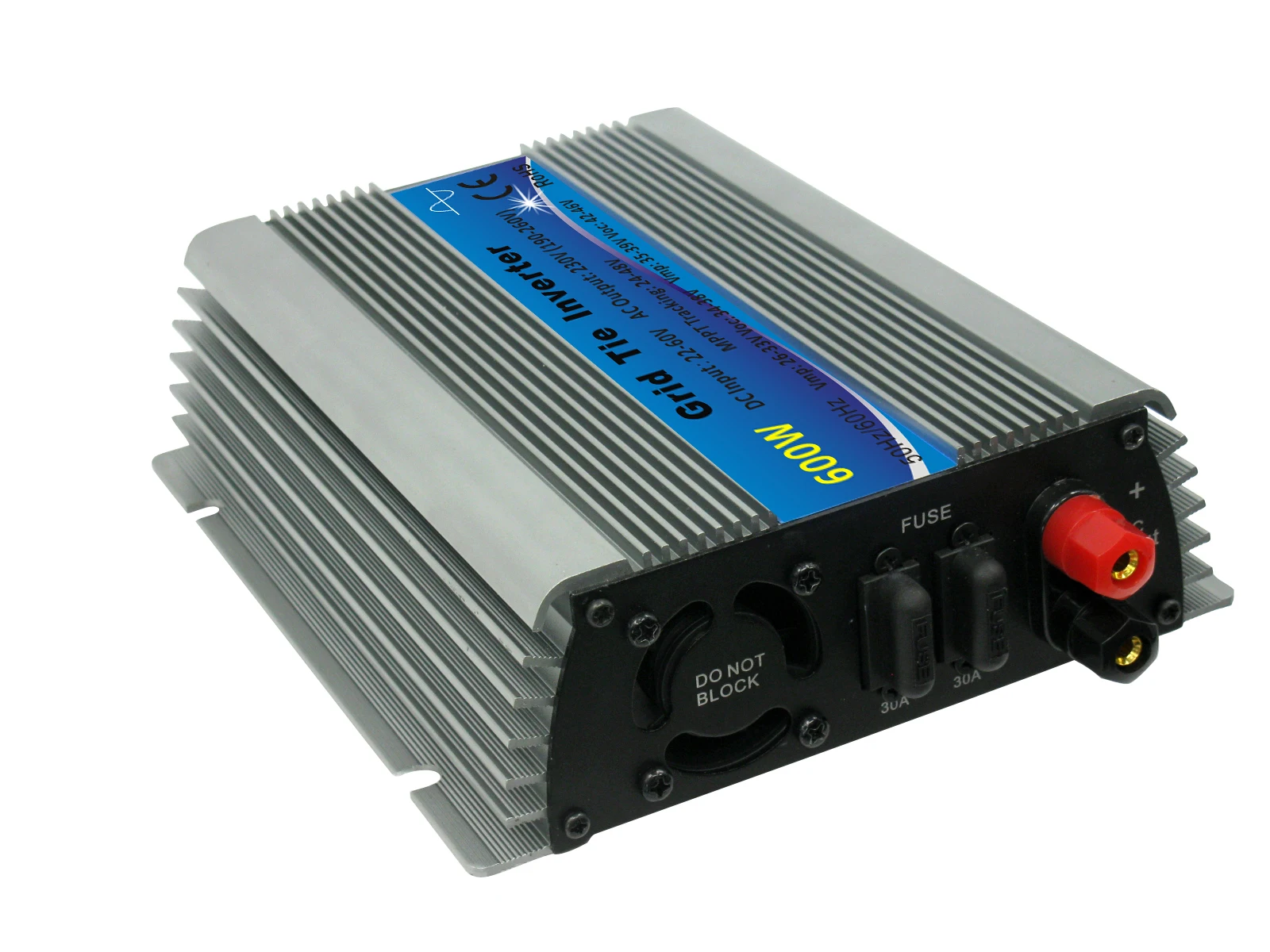 MPPT 600W микро сетевой Инвертор 30V 36V Панель 72 ячеек функция чистая синусоида на