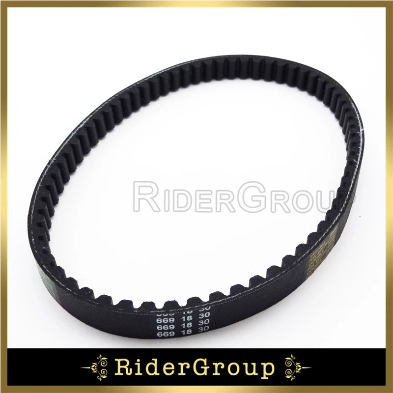 Черный приводной ремень для двигателя GY6 49 50 80cc китайского производства Vespa Sunl Roketa