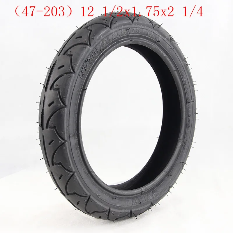 outer tire Молниеносная, 12-дюймовые шины, аксессуары для детской коляски, колеса, BB, для велосипеда, внутренняя труба, внешняя шина(47-203), 12 1/2X1,75X2 1/4 - Цвет: outer tire